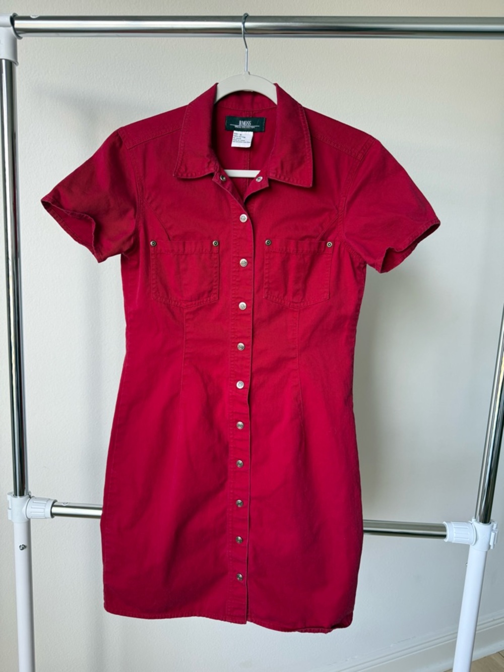 Tailor B. Moss Red Denim Dress